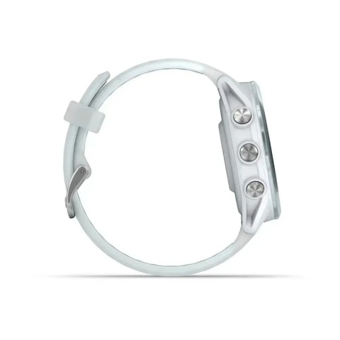 Смарт-годинник Garmin Forerunner 570 (42 мм) блакитний алюміній/білий