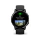 Смарт-годинник Garmin vivoactive 5 чорний зі сланцевим безелем