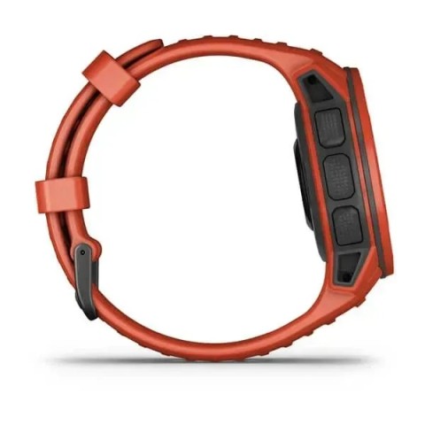 Смарт-годинник Garmin Instinct Solar Flame Red