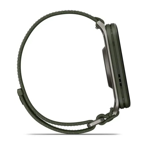 Смарт-годинник Garmin Venu X1 моховий титан з моховим нейлоновим ремінцем ComfortFit