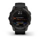 Смарт-годинник Garmin fenix 7 Sapphire Solar карбоново-сірий титановий DLC з чорним ремінцем