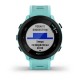 Смарт-годинник Garmin Forerunner 55 з бірюзовим ремінцем
