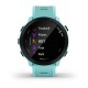 Смарт-годинник Garmin Forerunner 55 з бірюзовим ремінцем