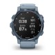 Смарт-годинник Garmin Descent Mk2S мінерально-синій з ремінцем кольору морської піни