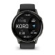 Смарт-годинник Garmin D2 Air X15 чорний з чорним силіконовим ремінцем