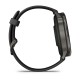 Смарт-годинник Garmin D2 Air X15 чорний з чорним силіконовим ремінцем