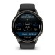 Смарт-годинник Garmin D2 Air X15 чорний з чорним силіконовим ремінцем