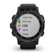 Смарт-годинник Garmin Descent Mk2S карбоново-сірий DLC з чорним ремінцем