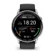 Смарт-годинник Garmin D2 Air X15 сріблястий з чорним силіконовим ремінцем