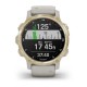 Смарт-годинник Garmin Descent Mk2S світло-золотистий з пісочним ремінцем