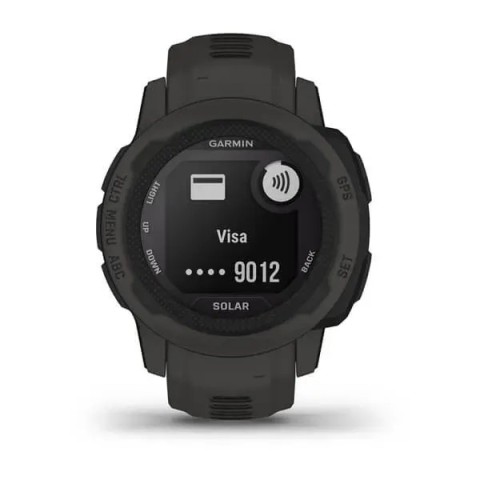 Смарт-годинник Garmin Instinct 2S Solar графітовий