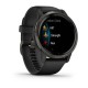 Смарт-годинник Garmin Venu 2 чорний із чорним безелем
