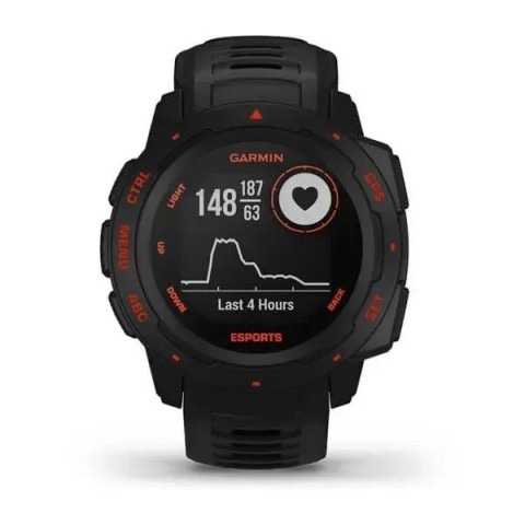 Смарт-годинник Garmin Instinct Esports Edition чорна лава