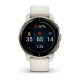 Смарт-годинник Garmin Venu 2 Plus айворі з кремово-золотистим безелем і силіконовим ремінцем