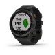 Смарт-годинник Garmin Approach S42 темно-сірий з чорним ремінцем