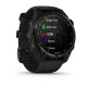 Смарт-годинник Garmin Descent Mk3i (43 мм) карбоново-сірий DLC титановий з чорним силіконовим ремінцем і Descent T2 Transceiver