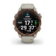 Смарт-годинник Garmin Descent Mk3i (43 мм) бронзовий PVD титановий із силіконовим ремінцем кольору французький сірий і Descent T