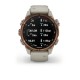 Смарт-годинник Garmin Descent Mk3i (43 мм) бронзовий PVD титановий із силіконовим ремінцем кольору французький сірий і Descent T