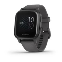 Смарт-годинник Garmin Venu Sq з сірими ремінцем та безелем