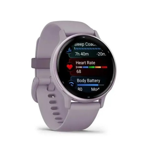 Смарт-годинник Garmin vivoactive 5 орхідеєвий із безелем металік