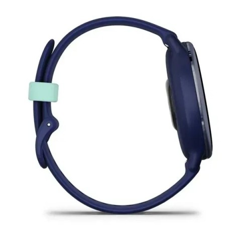 Смарт-годинник Garmin vivoactive 5 темно-синій з безелем металік