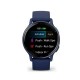 Смарт-годинник Garmin vivoactive 5 темно-синій з безелем металік