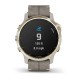 Смарт-годинник Garmin fenix 6S Pro Solar Edition світло-золотистий з сірим замшевим ремінцем