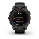 Смарт-годинник Garmin fenix 7 Pro Sapphire Solar Edition карбоново-сірий титановий DLC з чорним ремінцем