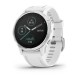 Смарт-годинник Garmin fenix 6S білий з білим ремінцем