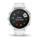 Смарт-годинник Garmin fenix 6S білий з білим ремінцем