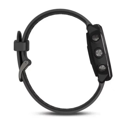 Смарт-годинник Garmin Forerunner 645 Music сірий з чорним ремінцем