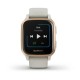 Смарт-годинник Garmin Venu Sq Music Edition світло-пісочний з рожево-золотистим безелем