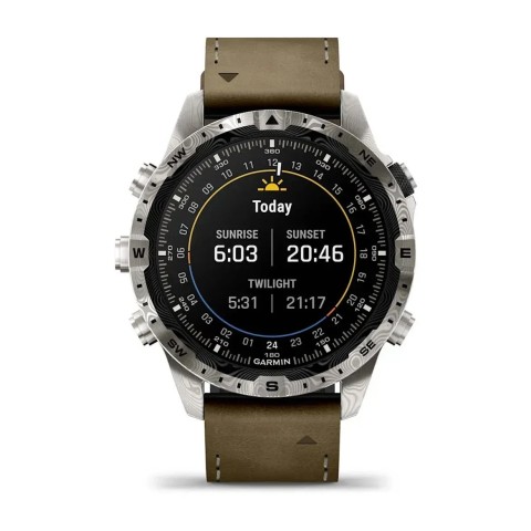 Смарт-годинник Garmin MARQ Adventurer Gen 2 Damascus Steel