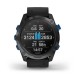 Смарт-годинник Garmin Descent Mk2i титановий сірий DLC з чорним ремінцем (в комплекті із Descent T1)
