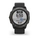 Смарт-годинник Garmin fenix 6X Sapphire Edition сірий DLC з чорним ремінцем