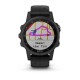 Смарт-годинник Garmin fenix 5S Plus Sapphire чорний з чорним ремінцем