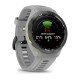 Смарт-годинник Garmin Approach S70 (42 мм) з чорним керамічним безелем та сірим ремінцем