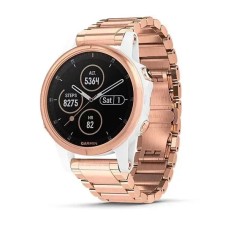 Смарт-годинник Garmin fenix 5S Plus Sapphire з металевим рожево-золотистим браслетом
