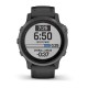 Смарт-годинник Garmin fenix 6S Pro Sapphire сірий DLC з чорним ремінцем