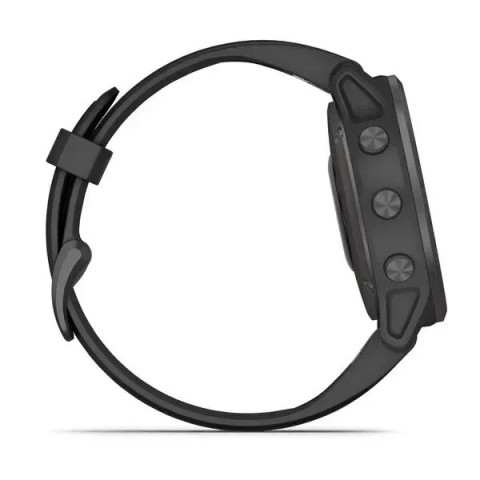 Смарт-годинник Garmin fenix 6S Pro Sapphire сірий DLC з чорним ремінцем