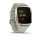 Смарт-годинник Garmin Venu Sq 2 Music Edition французький сірий з кремово-золотистим безелем