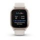 Смарт-годинник Garmin Venu Sq 2 Music Edition айворі з персиково-золотистим безелем