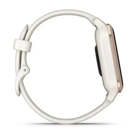 Смарт-годинник Garmin Venu Sq 2 Music Edition айворі з персиково-золотистим безелем