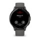 Смарт-годинник Garmin Venu 3s сірий зі сланцевим сталевим безелем і силіконовим ремінцем