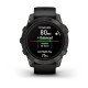Смарт-годинник Garmin epix Pro Gen 2 Sapphire Edition (47мм) карбоново-сірий титановий DLC з чорним ремінцем