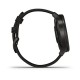 Смарт-годинник Garmin vivomove Style із графітовим корпусом та чорним ремінцем