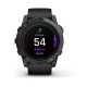 Смарт-годинник Garmin epix Pro Gen 2 Standard Edition (51 мм) сланцево-сірий з чорним ремінцем