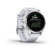 Смарт-годинник Garmin epix Pro Gen 2 Standard Edition (42мм) сріблястий з ремінцем кольору білого каменю