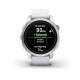 Смарт-годинник Garmin epix Pro Gen 2 Standard Edition (42мм) сріблястий з ремінцем кольору білого каменю