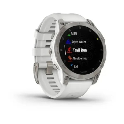 Смарт-годинник Garmin epix Gen 2 Sapphire білий титановий
